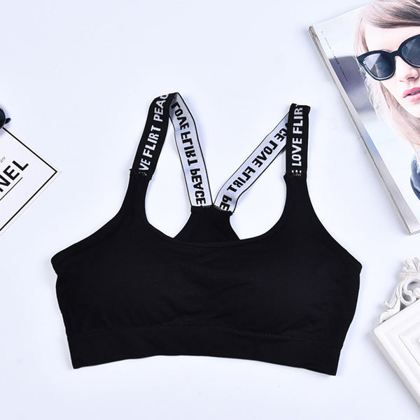 DeRuiLaDy Fashion Sexy Bra Comfortable Breathable Straps Padded Bra Shockproof Women Lingerie Exquisite One Piece Seamless Bras