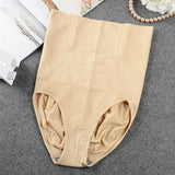 DeRuiLaDy Summer Postnatal Body Shaper High Waist Belly Slimming Pants Comfortable Fabric Waist Control Panties Slimming Shaper