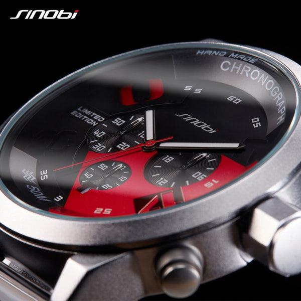 SINOBI Fast & Furious Chronograph Quartz Watch