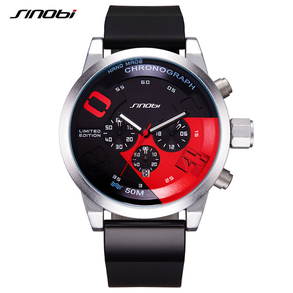 SINOBI Fast & Furious Chronograph Quartz Watch