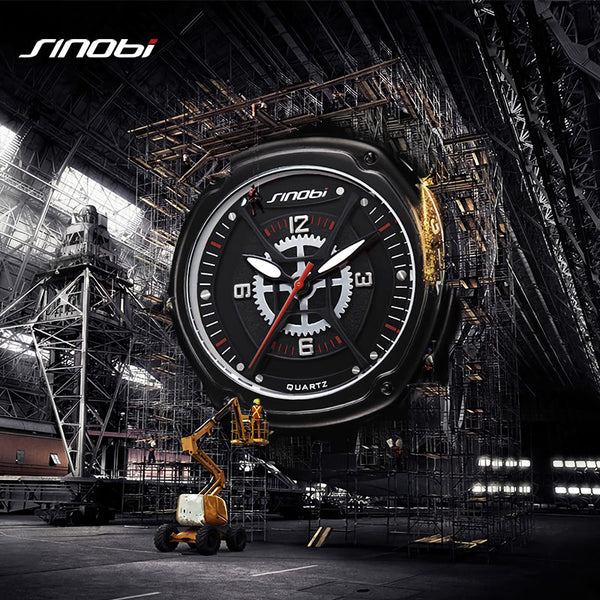 SINOBI Spiderman Inspired Luxury Leather Geneva Watch