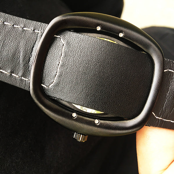 SINOBI Spiderman Inspired Luxury Leather Geneva Watch