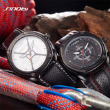 SINOBI Spiderman Inspired Luxury Leather Geneva Watch
