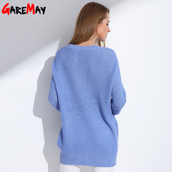 GareMay Knitted Oversized Sweater