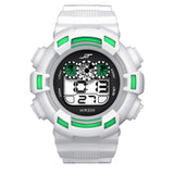 Waterproof Luminous display Mens LED Digital Date Alarm Waterproof Rubber Sports Army Watch Wristwatch Water Resistant #YYW