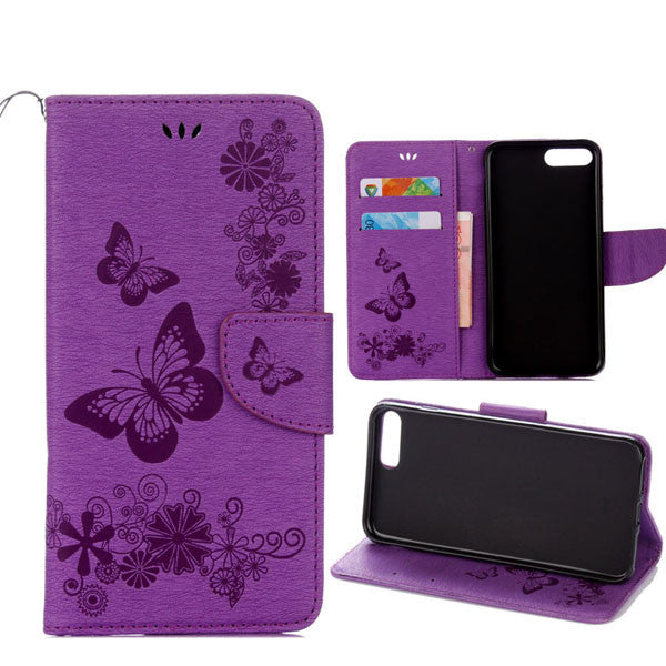 Leather Flip Case For iPhone Models