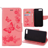 Leather Flip Case For iPhone Models