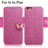Butterfly Flip Leather iPhone Case - ilovealma