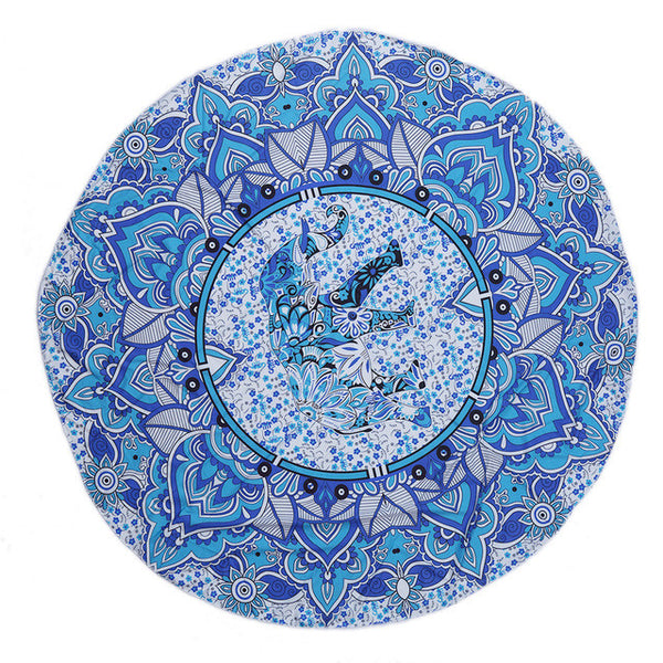 Bohemia Geometric tablecloth Beach Table Cloth Decorative Wall Carpet Tapestries Art Hanging Meditation Mandala Bed Decor Tapete - ilovealma