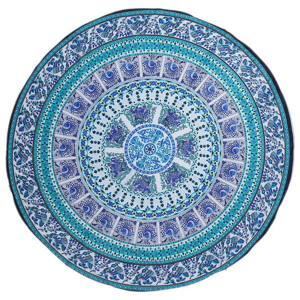Bohemia Geometric tablecloth Beach Table Cloth Decorative Wall Carpet Tapestries Art Hanging Meditation Mandala Bed Decor Tapete - ilovealma