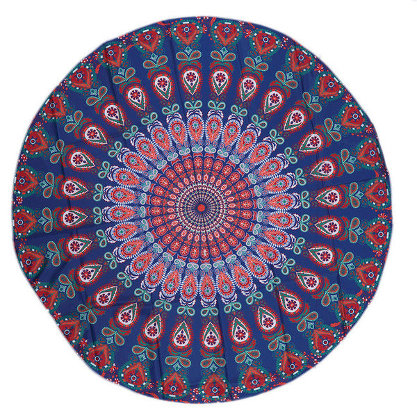 Bohemia Geometric tablecloth Beach Table Cloth Decorative Wall Carpet Tapestries Art Hanging Meditation Mandala Bed Decor Tapete - ilovealma