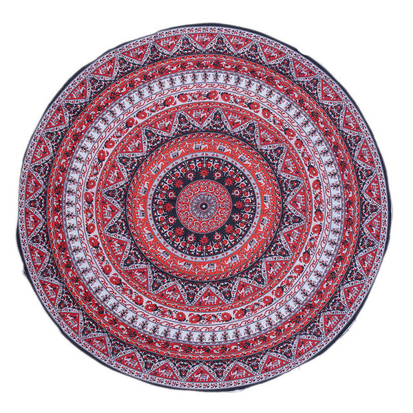 Bohemia Geometric tablecloth Beach Table Cloth Decorative Wall Carpet Tapestries Art Hanging Meditation Mandala Bed Decor Tapete - ilovealma