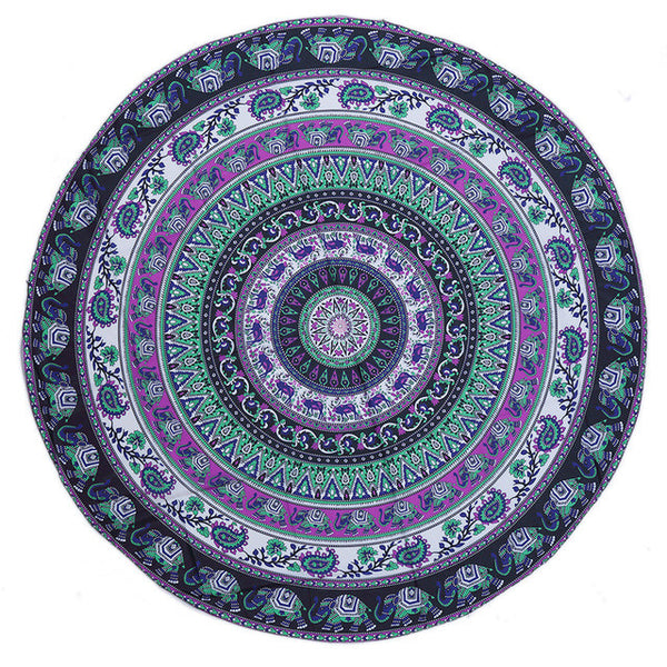 Bohemia Geometric tablecloth Beach Table Cloth Decorative Wall Carpet Tapestries Art Hanging Meditation Mandala Bed Decor Tapete - ilovealma
