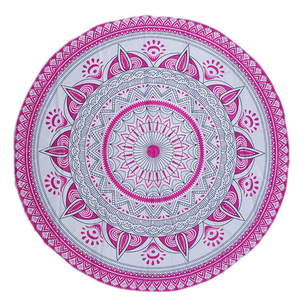 Bohemia Geometric tablecloth Beach Table Cloth Decorative Wall Carpet Tapestries Art Hanging Meditation Mandala Bed Decor Tapete - ilovealma