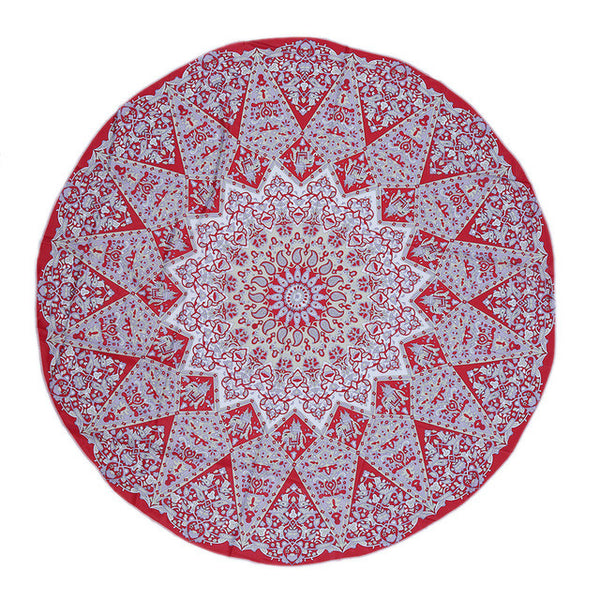 Bohemia Geometric tablecloth Beach Table Cloth Decorative Wall Carpet Tapestries Art Hanging Meditation Mandala Bed Decor Tapete - ilovealma