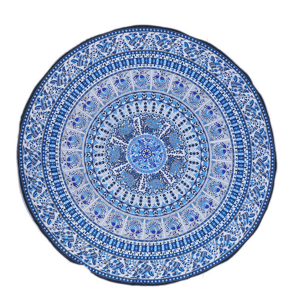 Bohemia Geometric tablecloth Beach Table Cloth Decorative Wall Carpet Tapestries Art Hanging Meditation Mandala Bed Decor Tapete - ilovealma