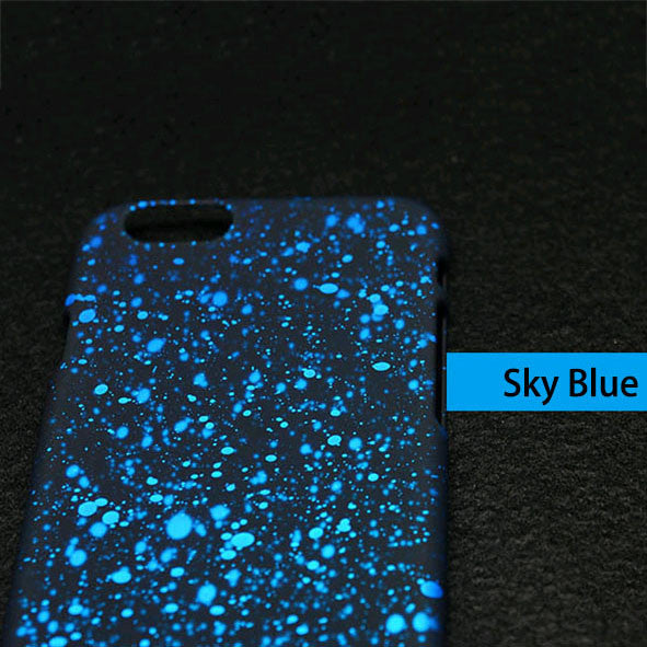 3D Frosted Matte Starry Sky Case For Iphone 7 6s 6 Plus SE 5 5s Funda Fashion Stars Ultra Thin PC Hard Back Cover Phone Cases - ilovealma