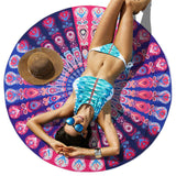 Indian Bohemian Mandalas tablecloth Totem Lotus Wall Hanging Sandy Beach Towels Yoga Mat Blanket Camping Mattress Sleeping Pad