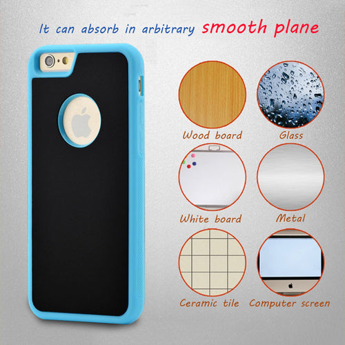 6 7 Anti-gravity Magical Adsorption Case For iPhone 5 5s SE 6 6s 7 Plus Anti Gravity Antigravity Nano Suction Adsorbed Cover New - ilovealma