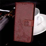 Coque For LG K10 Case Cover Silicon & Luxury Retro Shockproof Wallet Flip Leather Case For LG K 10 K10  LGK10 Phone Pouch Fundas - ilovealma