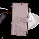Coque For LG K10 Case Cover Silicon & Luxury Retro Shockproof Wallet Flip Leather Case For LG K 10 K10  LGK10 Phone Pouch Fundas - ilovealma