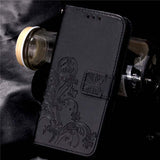 Luxury Wallet Flip Phone cases For LG G3 G4 G5 Cover Retro 3D Embossed Case For LG K5 K7 K10 V20 G3 Stylus G4 Stylus Phone Bags