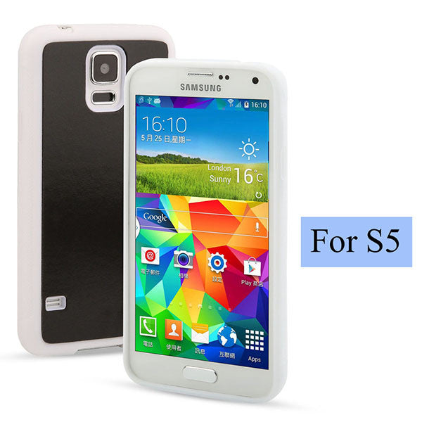 S4 S5 Anti-gravity Adsorption Case For Samsung Galaxy S4 S5 Magical Anti Gravity Nano Suction Cover Adsorbed Antigravity Shell