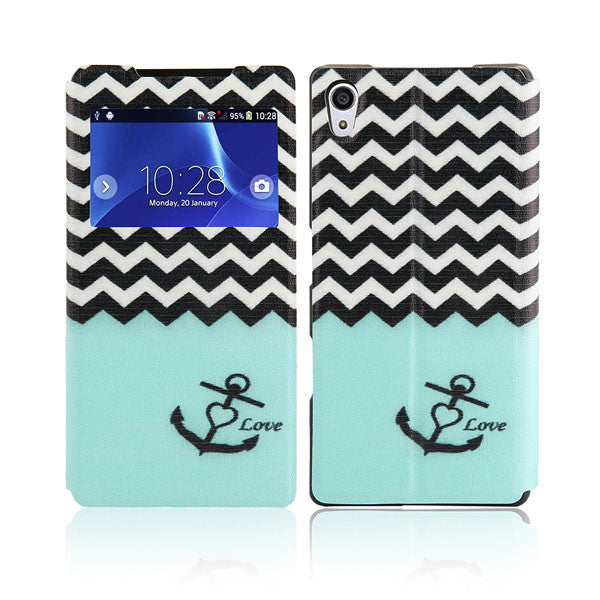 Wallet Case For Sony Xperia M4 Aqua M5 C5 Ultra Cover Fashion Leather Flip For Sony Xperia Z5 Compact / Mini / Premium Plus Capa