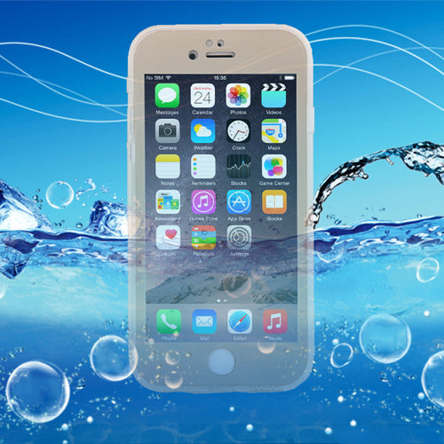 6 6s Waterproof Case For iphone 5 5s SE 6 6S Plus Water Proof Swim Diving Clear 360 Full Protector Front & Back Soft TPU Cover - ilovealma