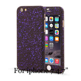3D Stars 360 Case For iPhone 5 5s SE 6 6S 7 Plus Ultra Slim Hard Frosted Full Body Cover Coverage Of 360 Degree Clear Glass Film - ilovealma