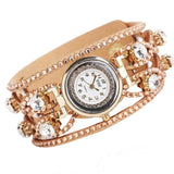 CCQ Luxury Brand Women's Watch 2017 Leather Bracelet Watch Women Wristwatch Ladies Dress Quartz Watch - ilovealma