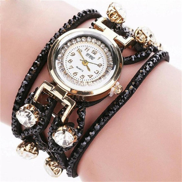 CCQ Luxury Brand Women's Watch 2017 Leather Bracelet Watch Women Wristwatch Ladies Dress Quartz Watch - ilovealma