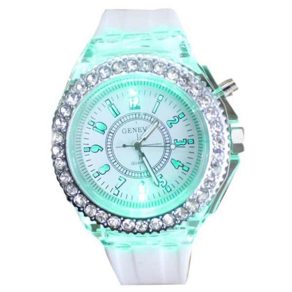 GENVIVIA Fashion Personality Luminous Watch famous brand woman watches 2017 fashion luxury women watch mens luxury dress watches