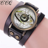 CCQ Brand women watches 2017 Fashion Personality UNIVERSE Partten Dial Casual Analog Quartz Bracelet Watch montre femme - ilovealma