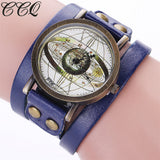 CCQ Brand women watches 2017 Fashion Personality UNIVERSE Partten Dial Casual Analog Quartz Bracelet Watch montre femme - ilovealma