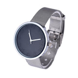 Smilelee 2017 Classic Women's Quartz Analog Stainless Steel Silver Wrist Watch Relojes De Mujer