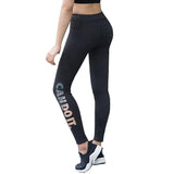 Women 2017 Sports Leggings Fitness Yoga Pants High Waist Elastic Capri Pants Quick Drying Compression Tights wholesales #EW