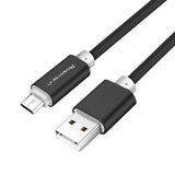 Robotsky Micro USB Cable 5V 2A Fast Charging 1m 1.5m Metal Nylon Braid Micro USB 2.0 Data Line For Huawei P8 Lite Xiaomi Samsung