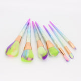 zwellbe 7/12Pcs Diamond Shape Makeup Brushes Set Beauty Cosmetic Eyeshadow Lip Powder Face Pinceis Tool Kabuki Brush Kits Pincel