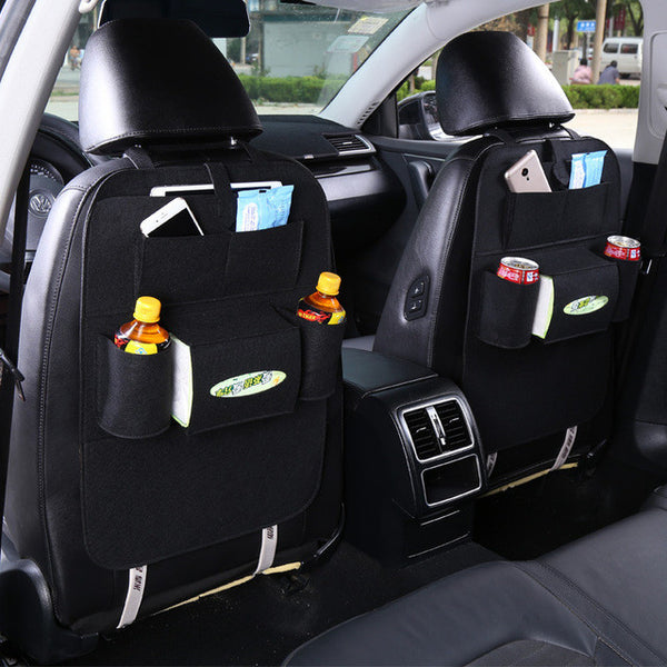 Car Back Seat Storage Bag Car Seat Cover Organizer Trash Net Holder Multi-Pocket  Holder for Organizer Auto Storage Pouch - ilovealma