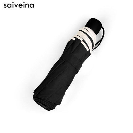 SAIVEINA Quality Mini Pocket Umbrella Clear Men's Umbrella Windproof Folding Umbrellas Women Compact Rain Umbrella