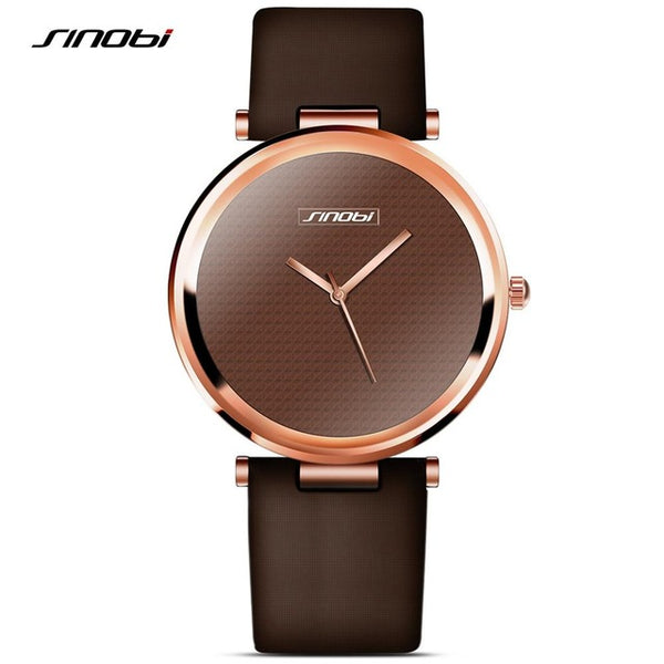 SINOBI Montres Femme Luxury Female Dress Quartz Watch