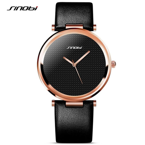 SINOBI Montres Femme Luxury Female Dress Quartz Watch