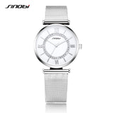 SINOBI Women's Luxury Geneva Golden Wristwatch