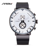 SINOBI Star Wars Ultra Thin Chronograph Mens  Military Sports Geneva Quartz Watch