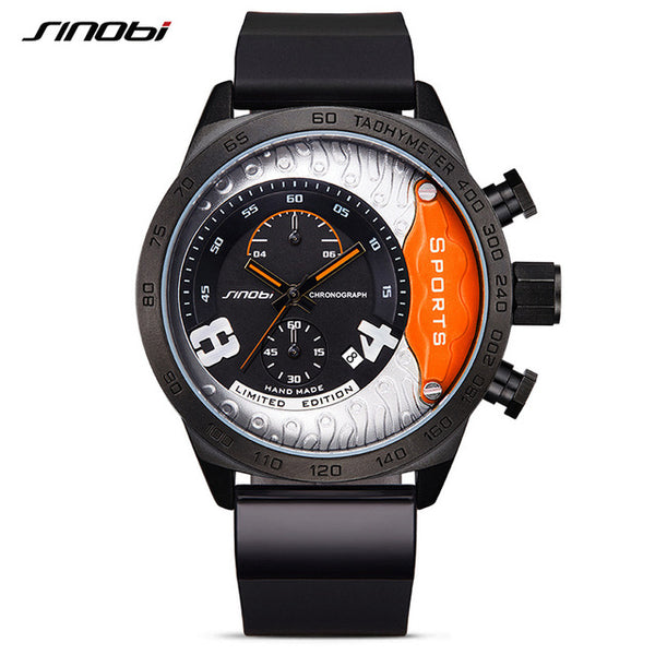 SINOBI Fast & Furious Chrono Waterproof Quartz Watch