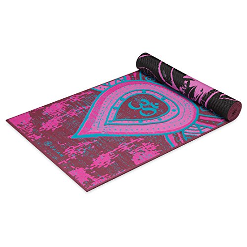 Gaiam Print Premium Reversible Yoga Mats