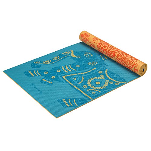 Gaiam Print Premium Reversible Yoga Mats