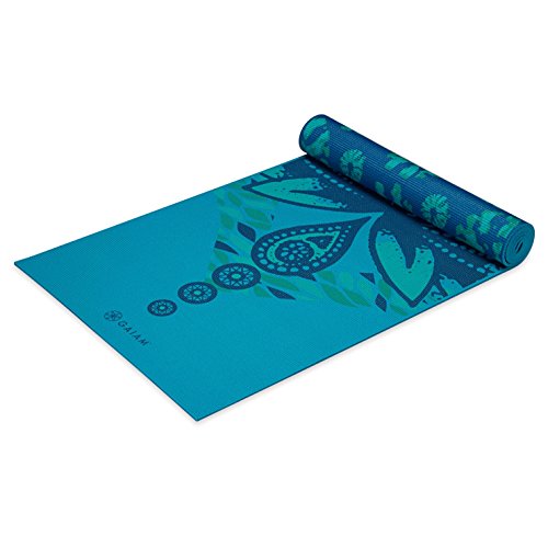 Gaiam Print Premium Reversible Yoga Mats