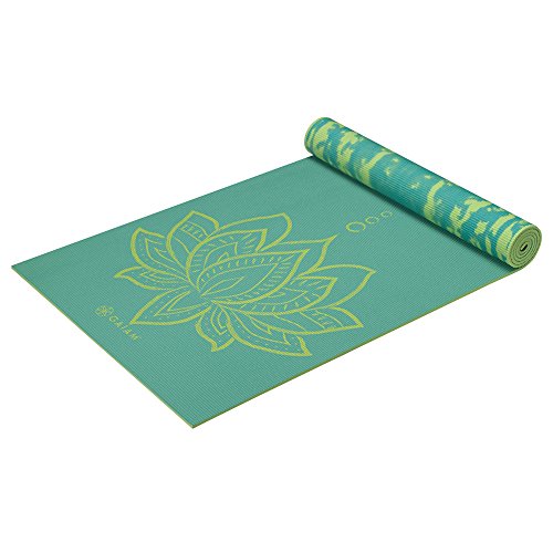 Gaiam Print Premium Reversible Yoga Mats